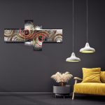 Tableau “Artistic Glow ” 70 X 50 X 2 // 30 X 90 X 2