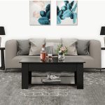 NINA COFEE TABLE NOIR 100*55*h43 cm