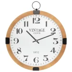Horloge "Gousset" Marron, D.38 cm