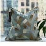 Sublime coussin BLEU 45+45cm