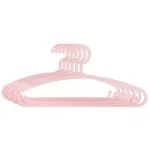 Cintre plastic x 6 rose pour enfant