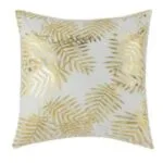 GOLD FLORAL coussin 45+45cm