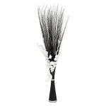 Fagot orchidée H.150 cm NOIR - base haute