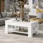 NINA COFEE TABLE BLANC 100*55*h43 cm