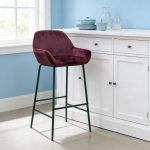 CAROLINE Barstool rouge