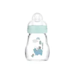 Biberon en verre 170ml, premier âge