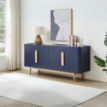 Dunelon Buffet Bleu/OAK 160 cm