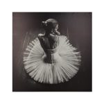 Toile imprimée danseuse 78 x 78 cm