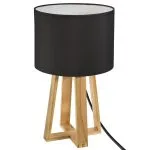 Lampe multipied Molu haut 34,5 cm bois noir