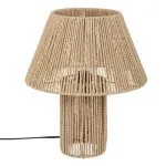 Lampe à poser Adria haut 38 cm corde naturel