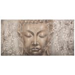 Toile peinte Bouddha 58 x 118 cm
