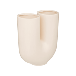 Vase forme U Dolce riviera haut 25 cm céramique