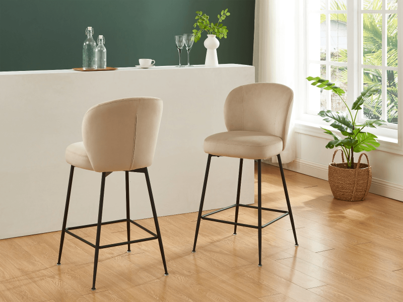 Bora Barstool Beige – Image 7