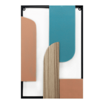 Décoration murale colorée