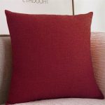 Essentiel coussin ROUGE 45+45cm