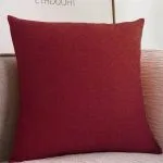 Essentiel coussin ROUGE 45+45cm