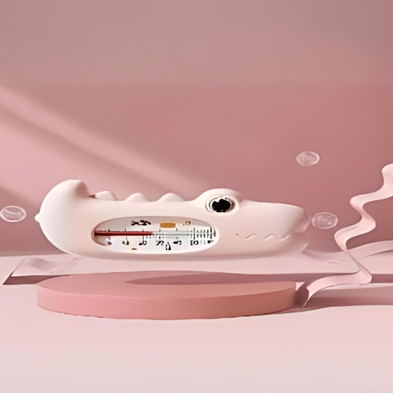 Thermo-Bebe.jpg Thermomètre Pour Bain De Bébé - Couleur Vert – Image 1