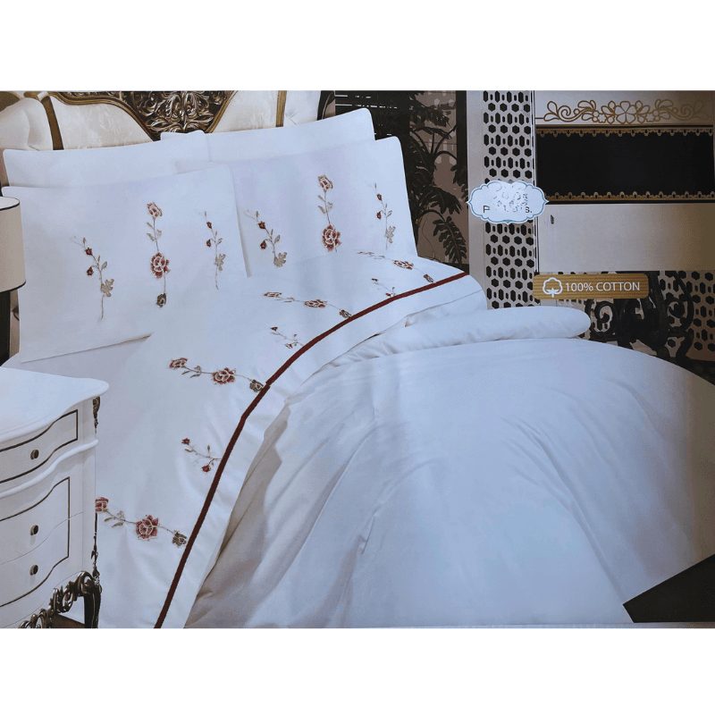 Gul drap de luxe 6 pièces - 2 draps 4 taies
