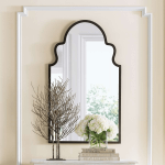 Miroir Wave Noir Matt