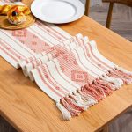 Chemin de table graffi table orange