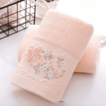 Ensemble Set de bain Harmonie bain Rose Naty 6 pièces