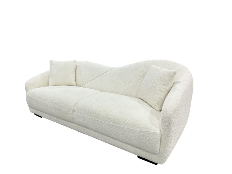 Dora Canapé 3Pl L211 Cm Blanc – Image 2