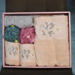 Ensemble Set de bain Harmonie bain beige 6 pièces