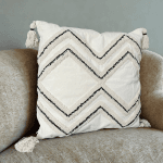 POMPOM coussin carre 45 x 45 cm