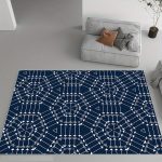 Tapis BLUE CIRCLE 160 x 230 cm  (120120)
