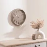 Horloge "Alizee" Beige Moyen, D.30 cm