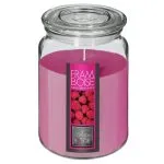 Bougie parfumée Rose, 510g- Framboise