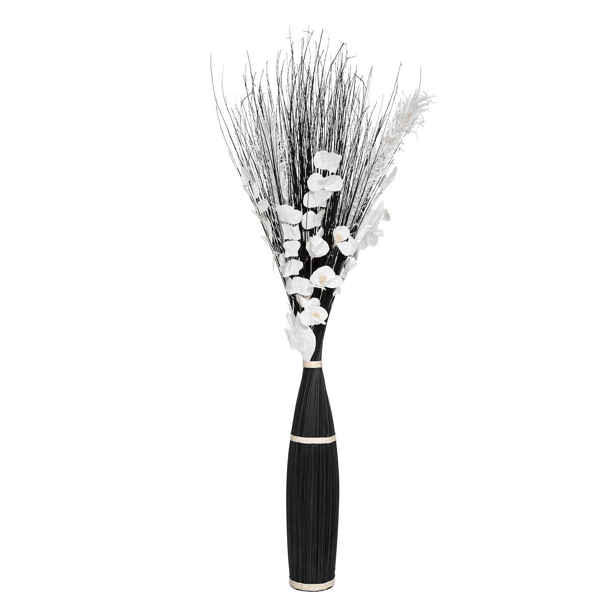 Fagot orchidée H.150 cm NOIR - base courte
