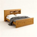 RUSTIC - Lit 120 sur 200 cm - Rovere Soft