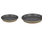 Plateaux  "Night" Métal Gris