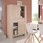 Porto Buffet haut 90cm à 2 portes & 1 tiroir - chêne Jackson 0345BAPT