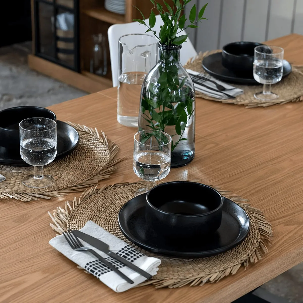 Set de table "Cuba" Beige, D.38 cm