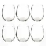 Lot de 6 gobelets bas "Orpea" 360 ml, Transparent