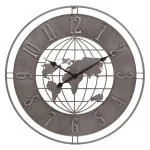 Horloge "Isac" Gris ardoise, D.68 cm