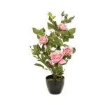 Rosier artificiel H.50 cm - Rose