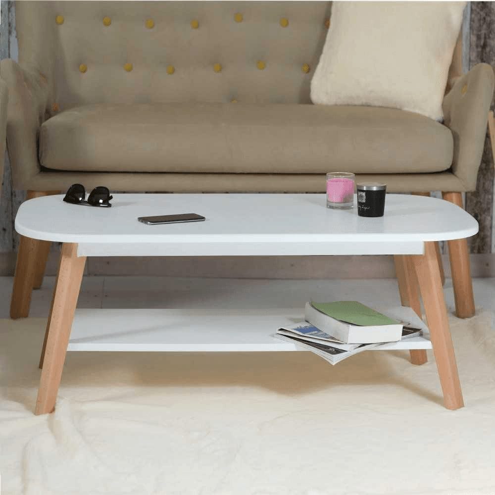 ISAK Table Basse DOUBLE PLATEAU - 0281TABA