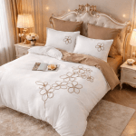 DREAM HOME drap en coton 4 pcs
