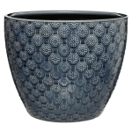 Pots "Fleurs" Bleu encre
