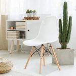 Noe ii chaise BLANC 53 x 46 x 82 cm