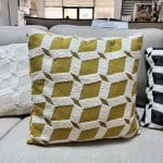 Nuange confort coussin  JAUNE 45 x 45 cm