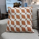 Nuange confort coussin  ORANGE 45 x 45 cm