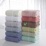 Classic serviette en coton Marron 70x140cm
