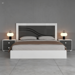 PLUME Lit 180 x 200 cm + 2 Chevets
