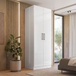 Armoire PREMIUM 2 portes – Blanc