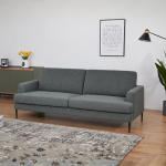 ISO canapé droit 3 places GRIS (LEG-810N7-P3-DG)