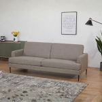 ISO canapé droit 3 places Marron (LEG-810N7-P3-LB)